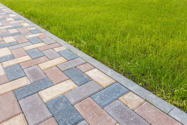 Permeable Paver Driveway in Rutherford College, NC